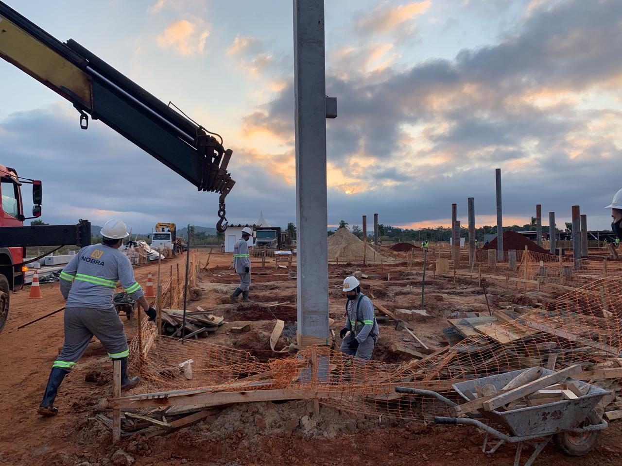Subestação — SE Torres 2 — Casa de comando — obra civil