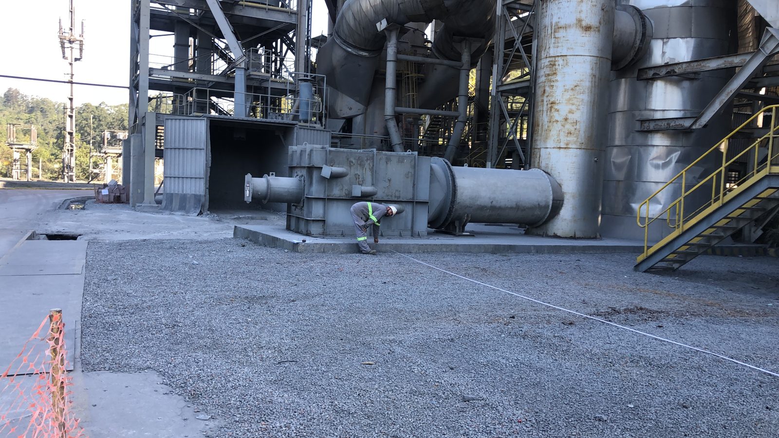 Votorantim Cimentos — Obra civil em planta