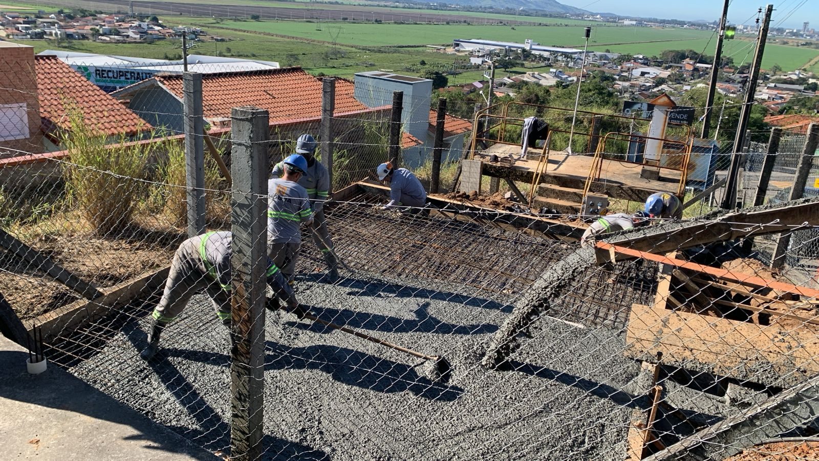 Diamante Geração de Energia — Base — estação de qualidade do ar